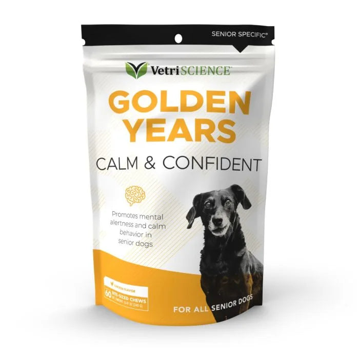 VetriScience® - Golden Years Calm & Confident for Senior Dogs (60 chews, 240g)