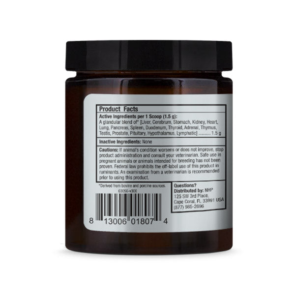 Dr. Mercola | Bark & Whiskers™ Glandular Support for Dogs & Cats - Male (113g)