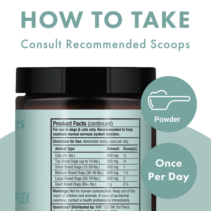 Dr. Mercola | Bark & Whiskers™ Organic Vitamin B Complex for Dogs & Cats (24g)