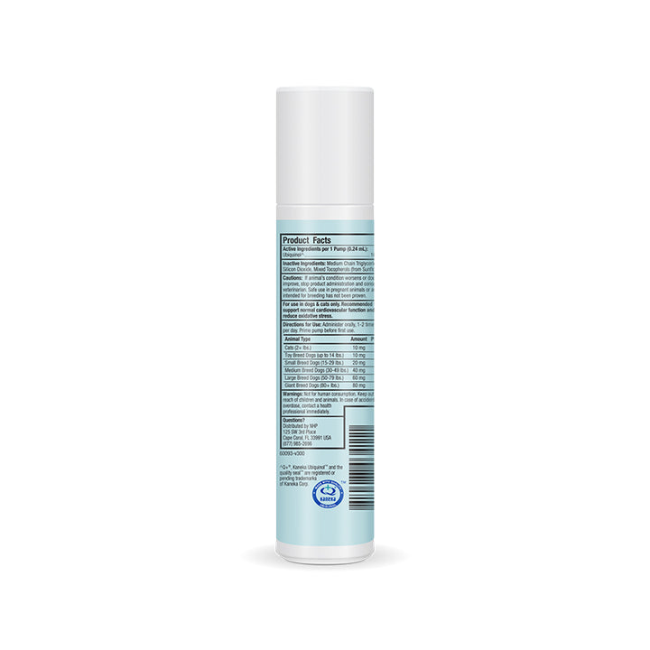 Dr. Mercola | Bark & Whiskers™ Ubiquinol Liquid Pump for Cats & Dogs (43ml)