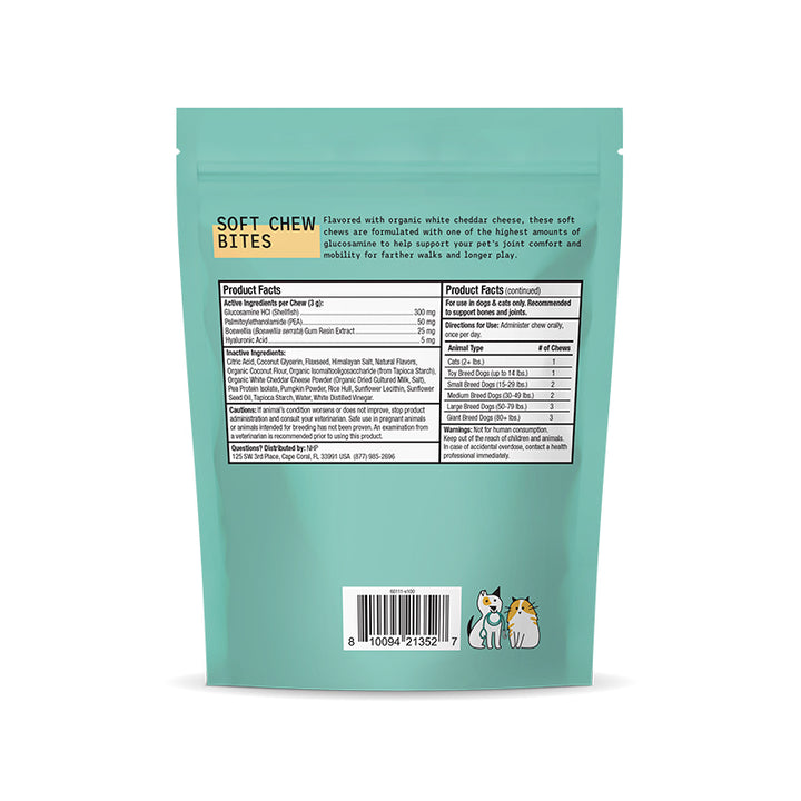 Dr. Mercola | Bark & Whiskers™ Bone & Joint Bites for Dogs & Cats (180g)