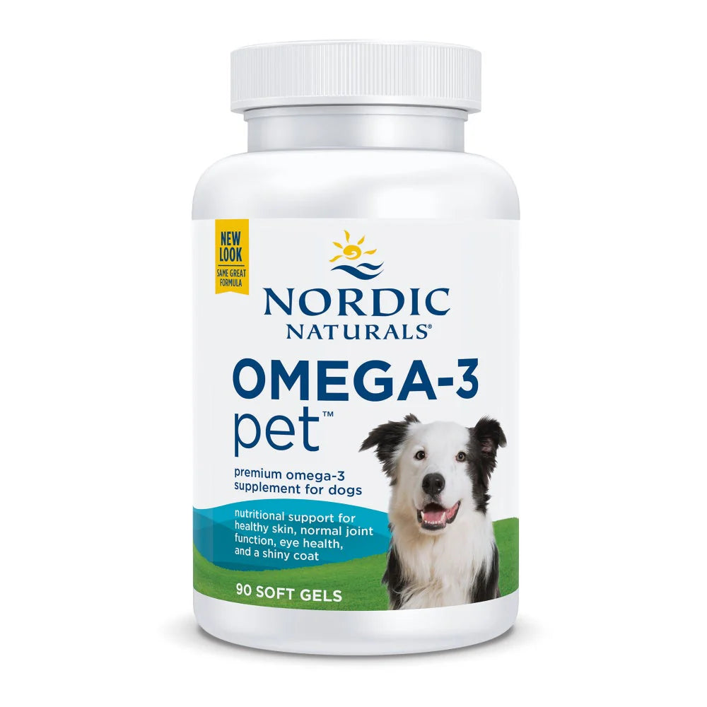 Nordic Naturals Omega-3 Pet Fish Oil - wild caught sardines and anchovies
