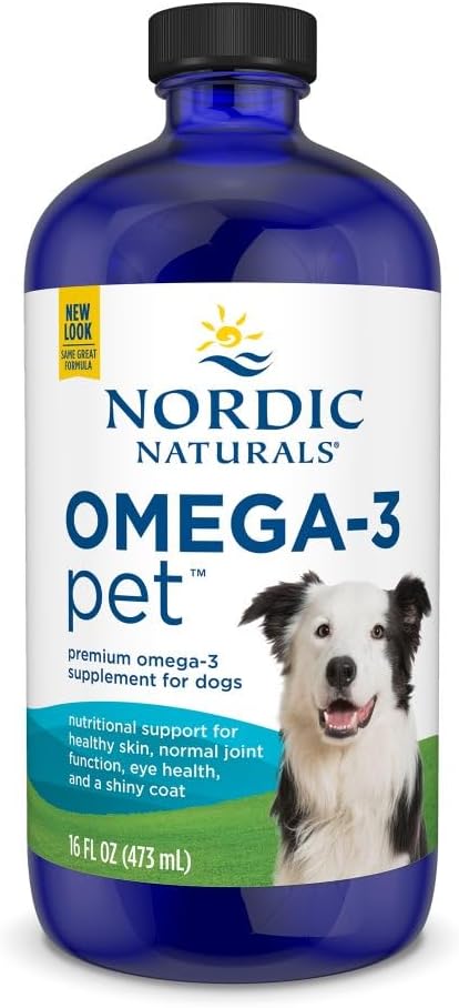 Nordic Naturals Omega-3 Pet Fish Oil - wild caught sardines and anchovies