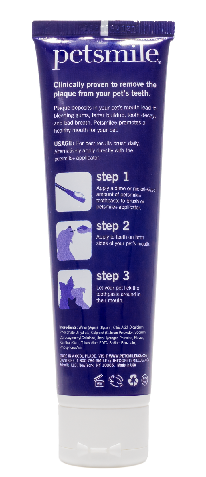 Petsmile Professional Pet Toothpaste - Cheese Flavor (4.2 oz / 119g)