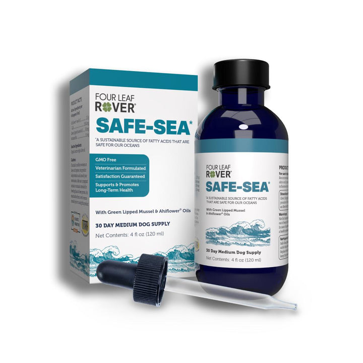 Four Leaf Rover SAFE-SEA: Green Lipped Mussel Oil For Dogs (113ml)