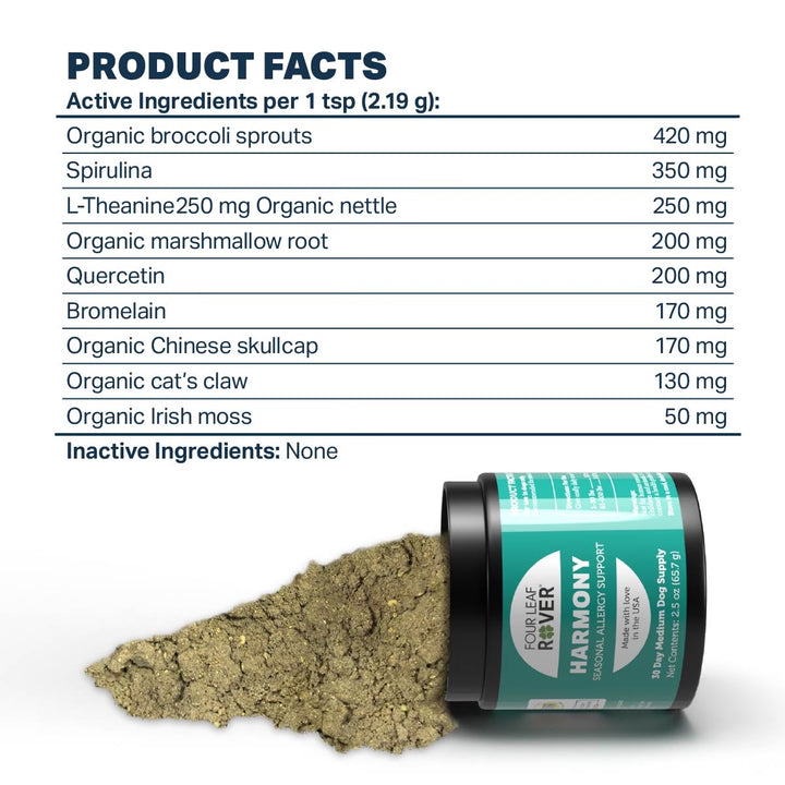 Four Leaf Rover HARMONY - Natural Skin Care for Dogs (65.7g)