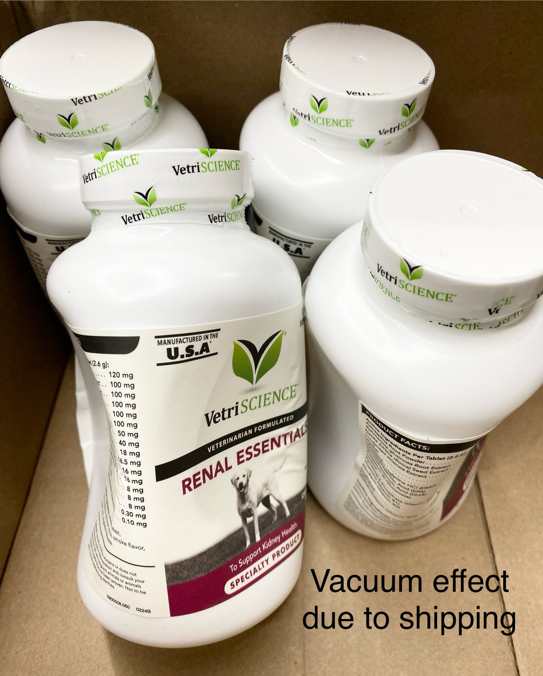 VetriScience® - Renal Essentials Kidney Supplement for Dogs (60 Chewable Tablets)