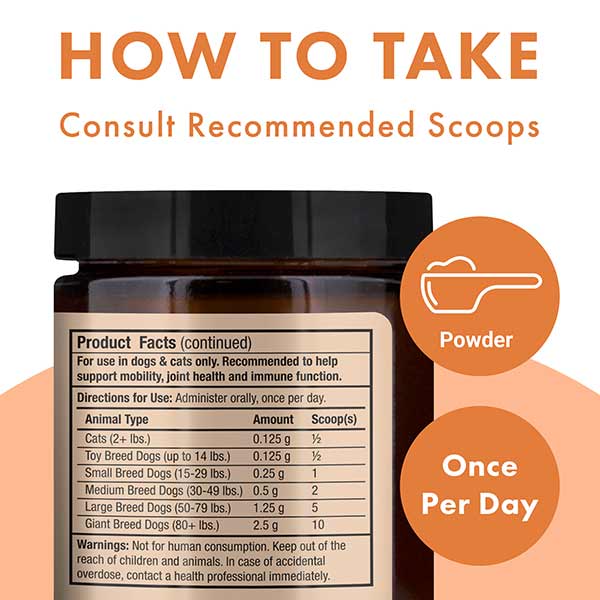 Dr. Mercola | Bark & Whiskers™ Organic Curcumin for Dogs & Cats (75g)