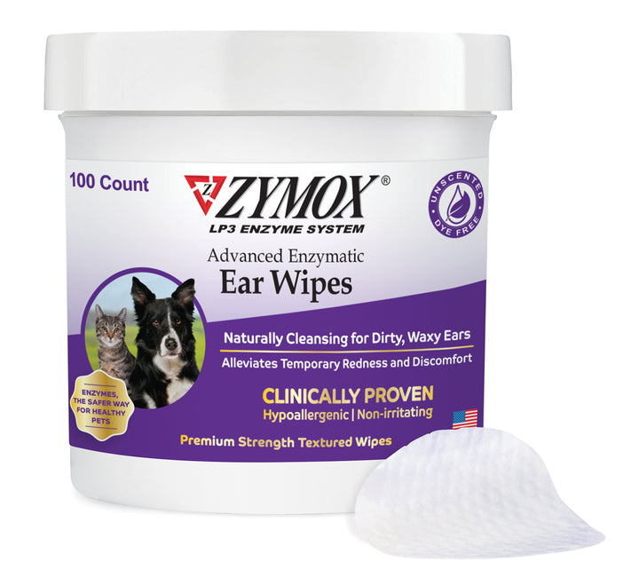 ZYMOX® Advanced Enzymatic Ear Wipes (100 pcs)