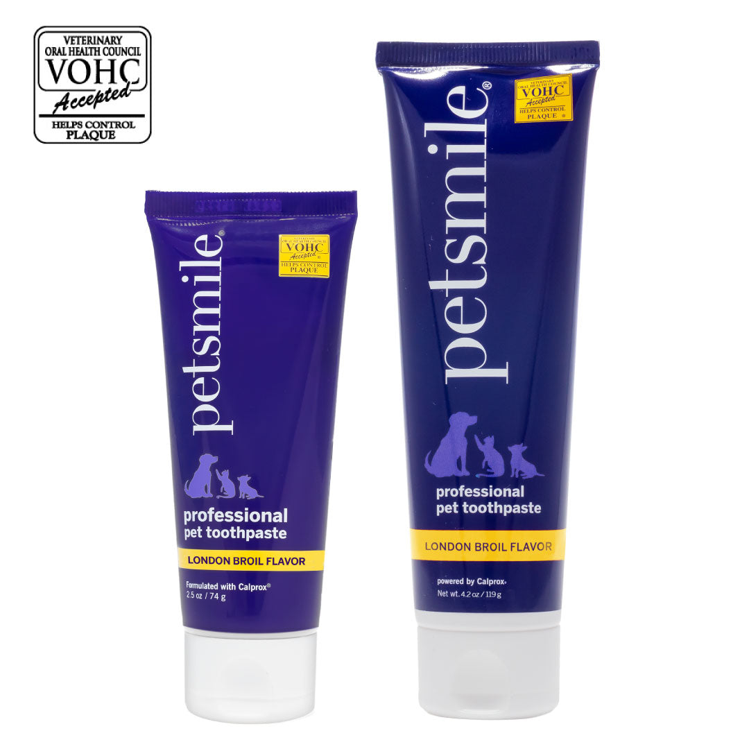 Petsmile Professional Pet Toothpaste London Broil Flavor Furry