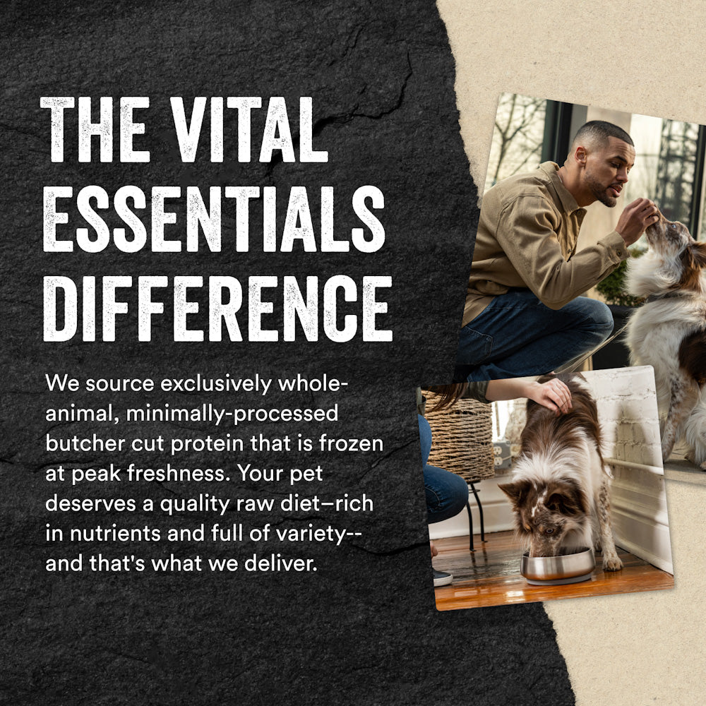 Vital Essentials® Freeze-Dried Raw Rabbit Entree Dog Food Mini Nibs 5.5oz / 14oz