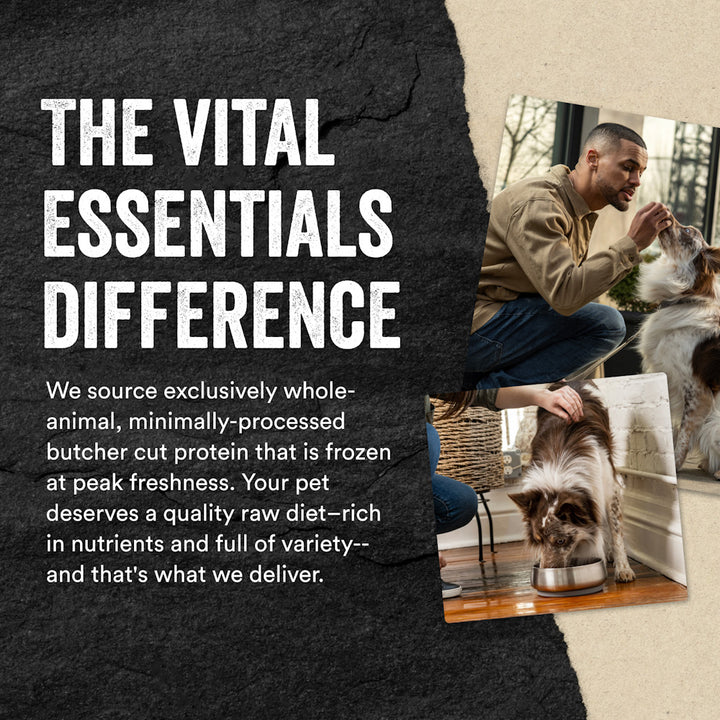 Vital Essentials® Freeze-Dried Raw Rabbit Entree Dog Food Mini Nibs 5.5oz / 14oz