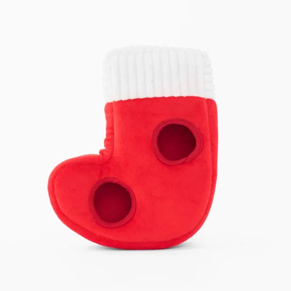 ZippyPaws Holiday Burrow® - Naughty or Nice Stocking
