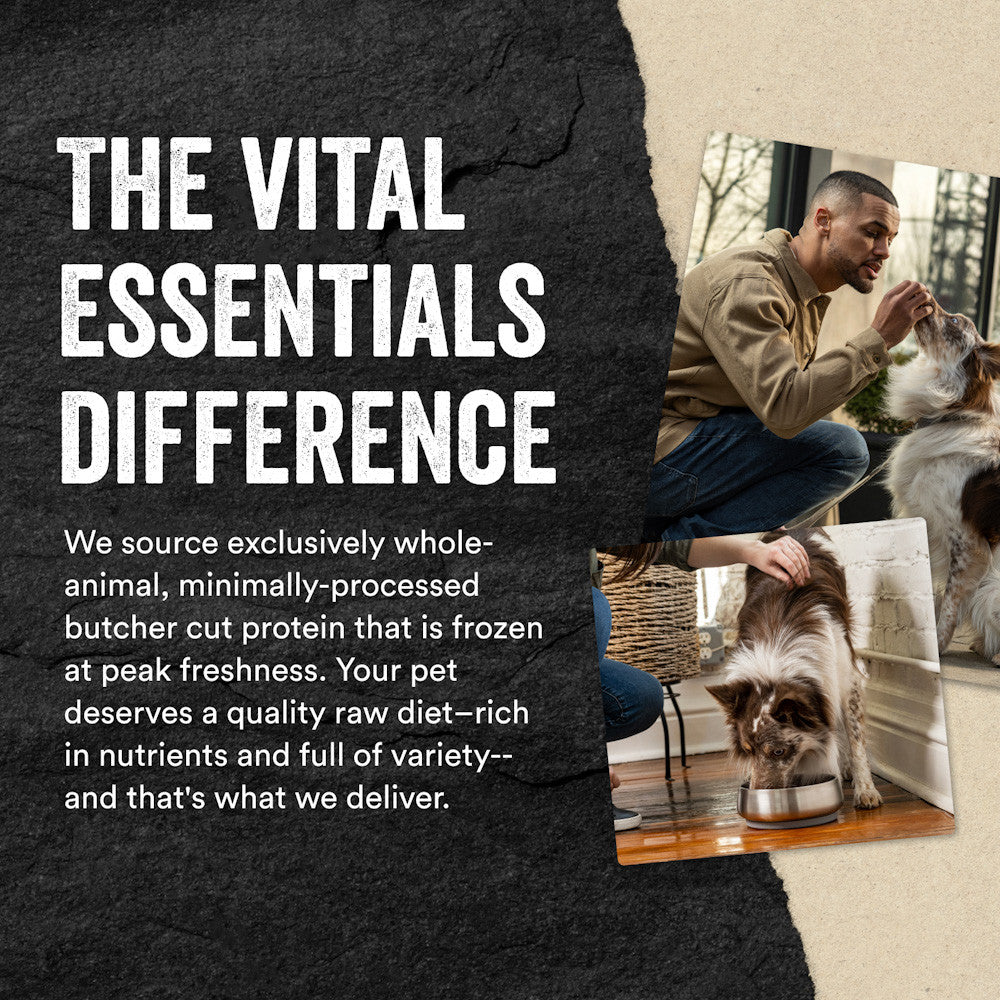 Vital Essentials® Freeze-Dried Raw Rabbit Entree Dog Food Mini Nibs 5.5oz / 14oz