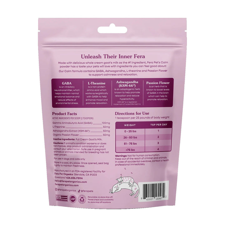 Fera Pets - Calm Goat Milk Topper (180g)