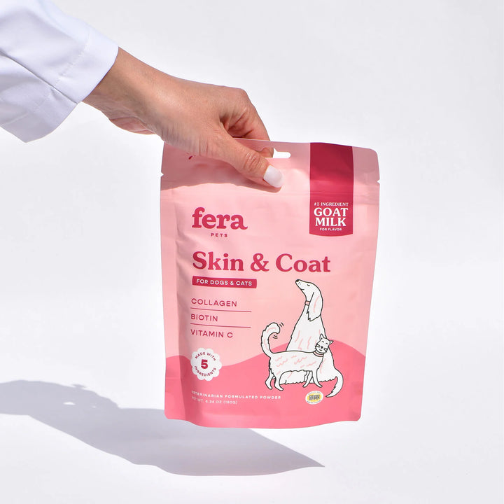 Fera Pets - Skin + Coat Goat Milk Topper (180g)