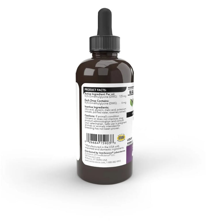 VetriScience® - Vetri DMG™ Liquid - Immune system, liver metabolism, stamina and muscle recovery support