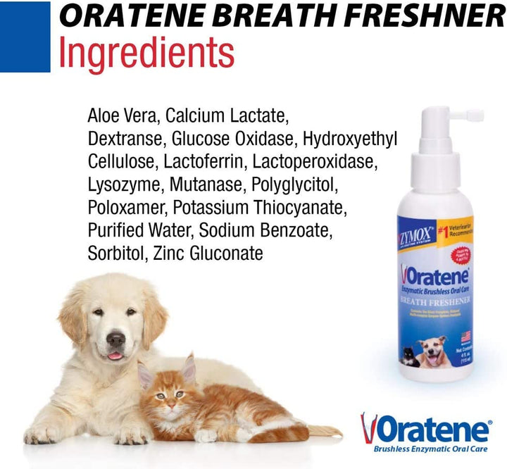 ZYMOX® Oratene® Enzymatic Brushless Breath Freshener (115ml)