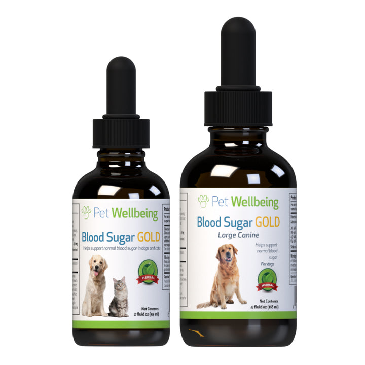 Pet Wellbeing - Blood Sugar Gold - for Dog and Cat Blood Sugar Support