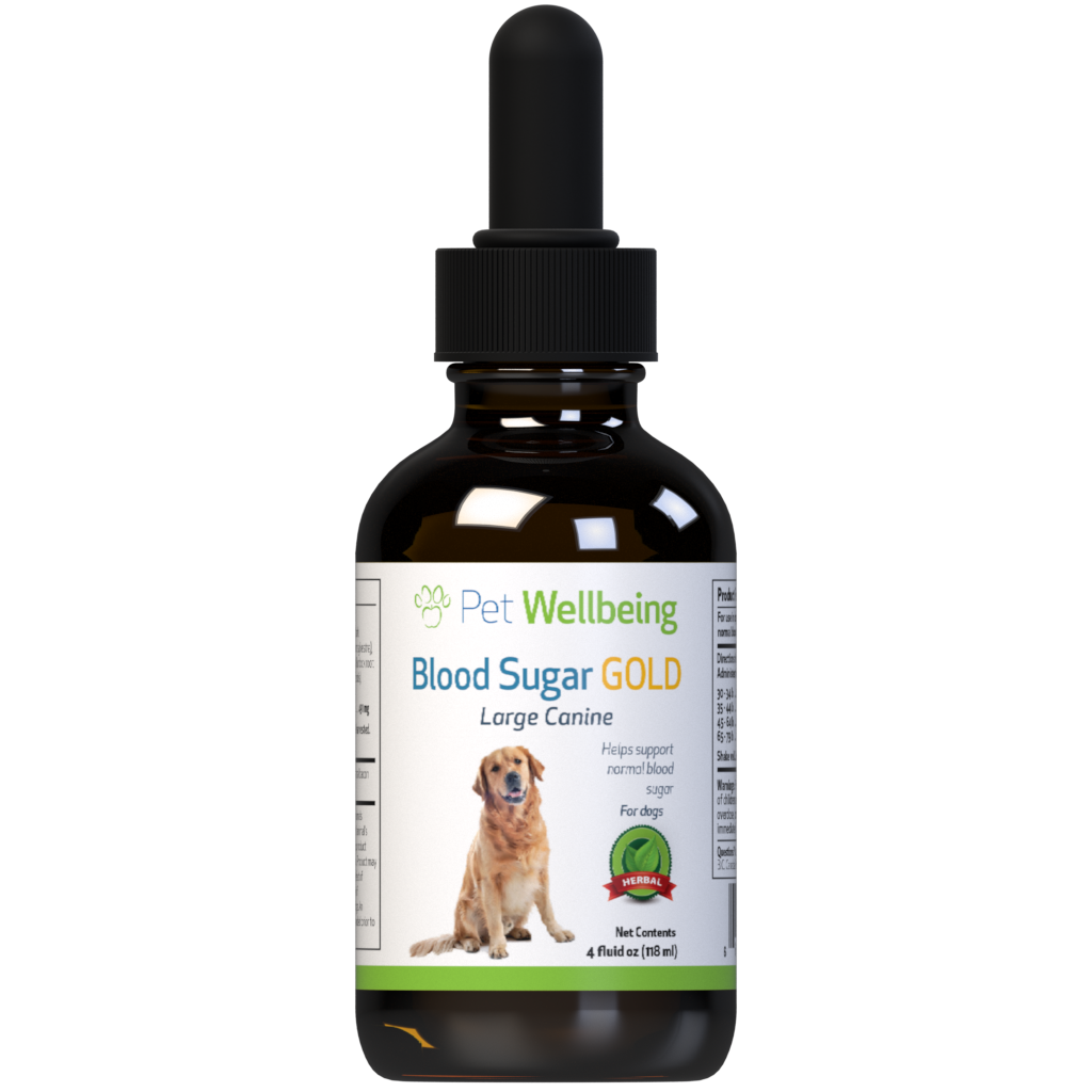 Pet Wellbeing - Blood Sugar Gold - for Dog and Cat Blood Sugar Support