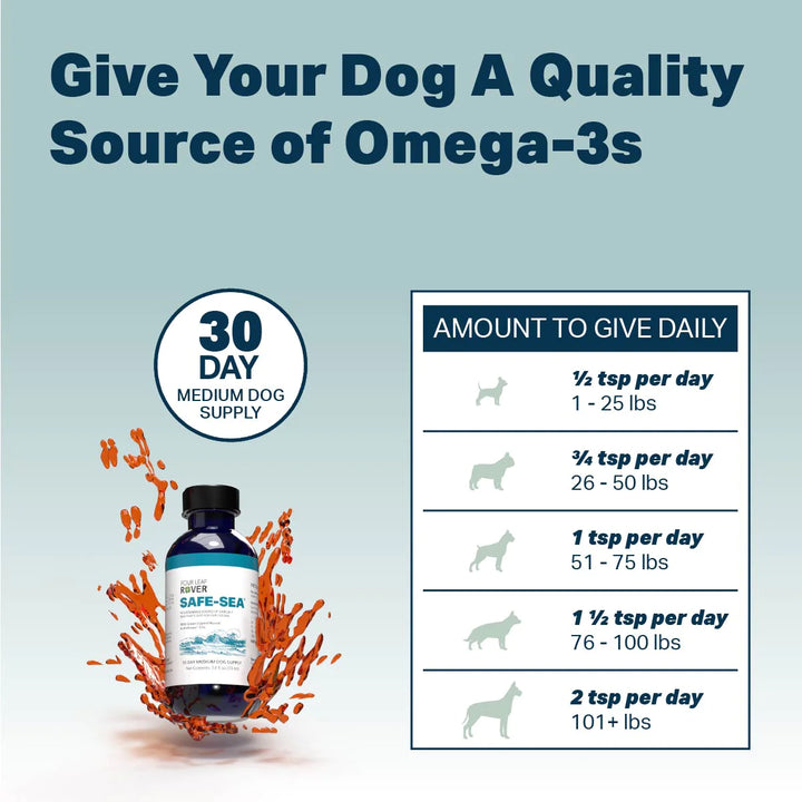 Four Leaf Rover SAFE-SEA: Green Lipped Mussel Oil For Dogs (113ml)