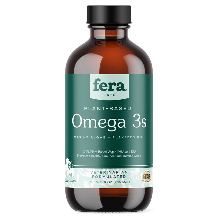 Fera Pets Vegan Omega-3, 6, 9s Algae Oil (8oz / 236.5ml)
