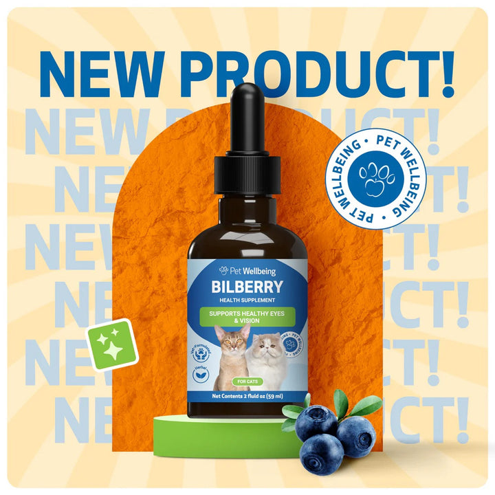 Pet Wellbeing - Bilberry 2oz (Supports Healthy Vision and Capillaries in Dogs)