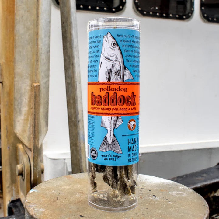 Polkadog Treats - Haddock Skin Jerky (2oz)