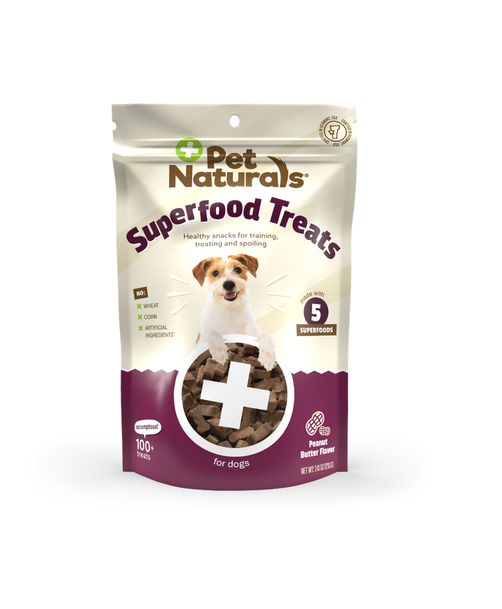 Pet Naturals® Superfood Treats - Peanut Butter (210g)