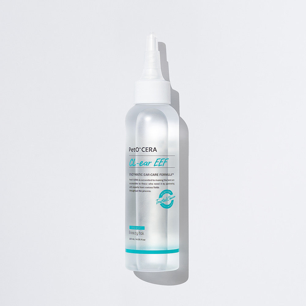PetO CERA CL-Ear EEF 120ml - gentle enzymatic ear cleanser