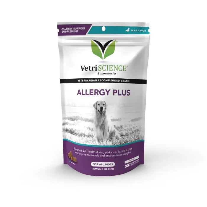 VetriScience® - Allergy Plus Immune Supplement for Dogs (60 chews)