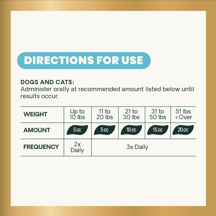 VetriScience Quick Action Diarrhea Aid (35 cc Dial-A-Serving Tube) Results within 24 hours for most pets