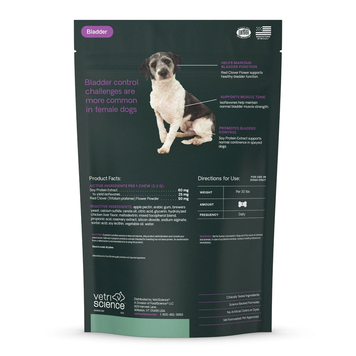 VetriScience Female Bladder Health for Dogs (60 chews)