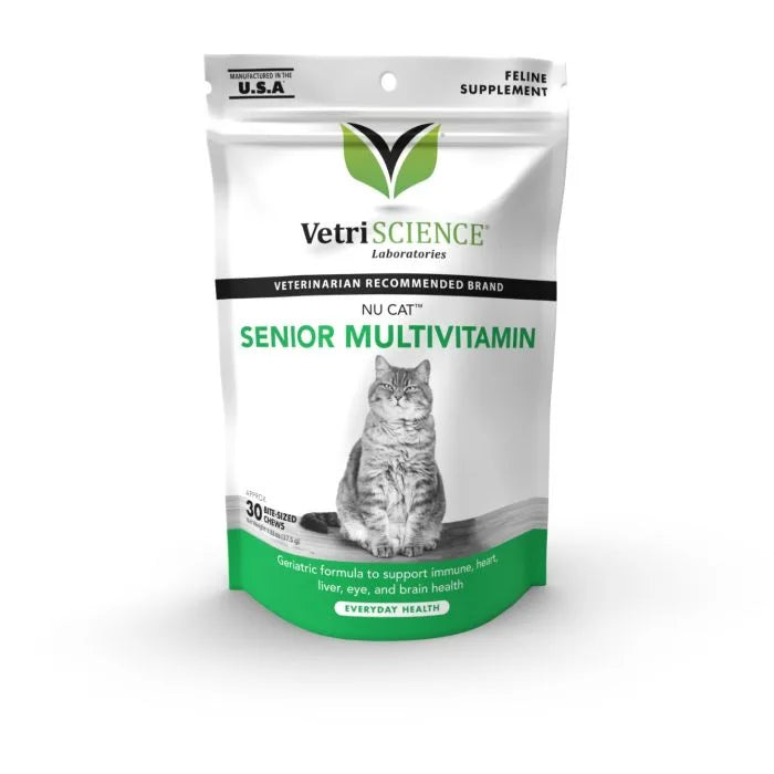 VetriScience® - Nu Cat™ Senior Multivitamin (30 chews)