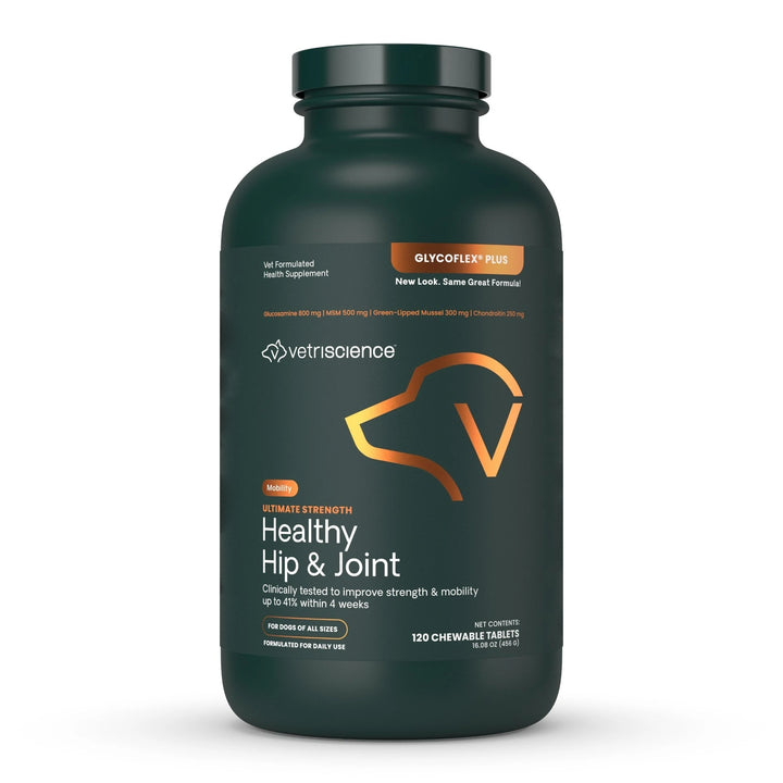 VetriScience® - Ultimate Strength Healthy Hip & Joint Chewable Tablets for Dogs