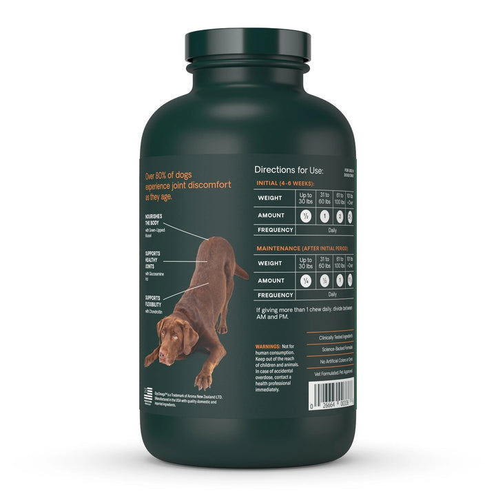 VetriScience® - Ultimate Strength Healthy Hip & Joint Chewable Tablets for Dogs
