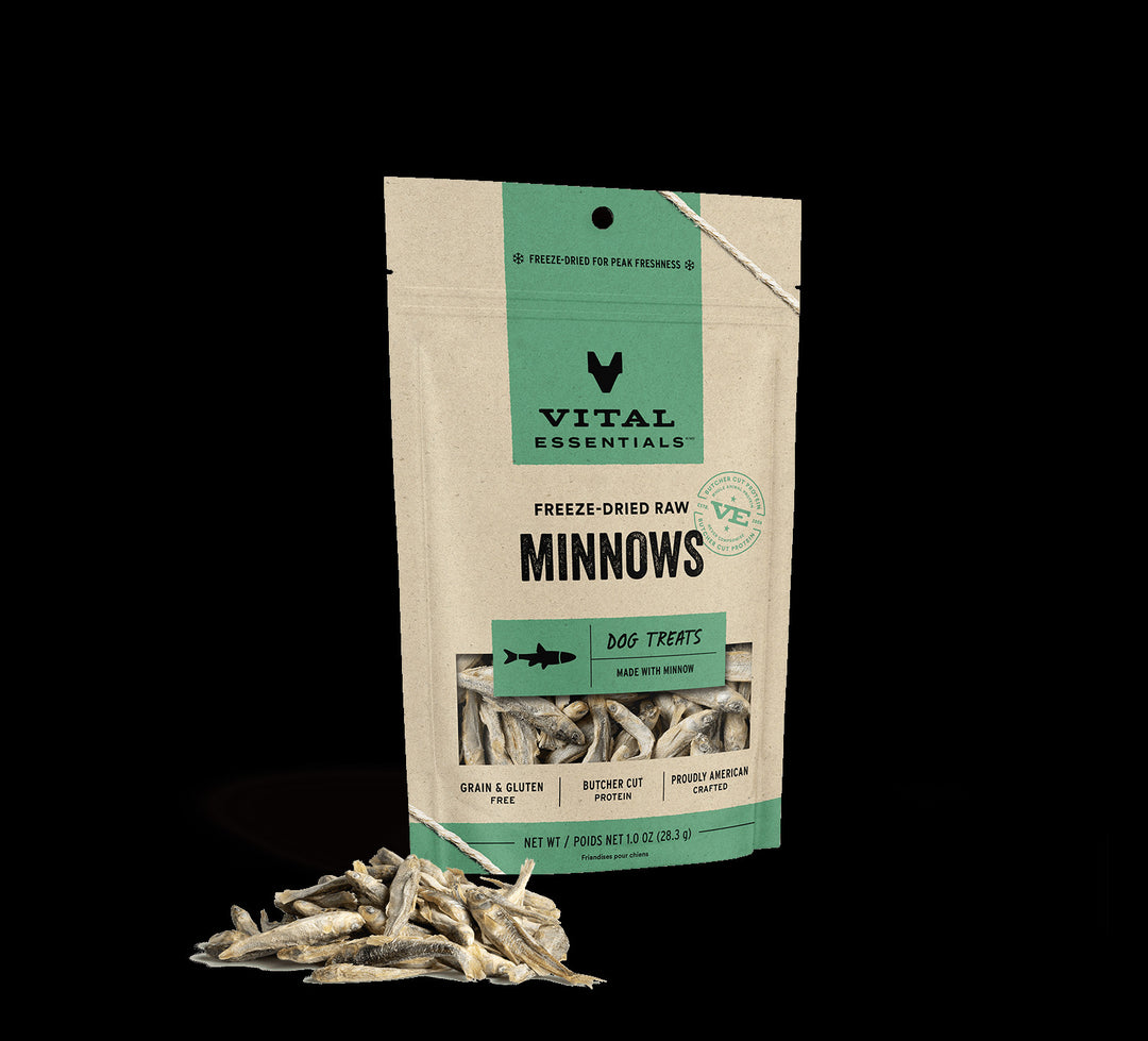 Vital Essentials® Freeze-Dried Minnows Dog Treats 1oz / 2.5oz