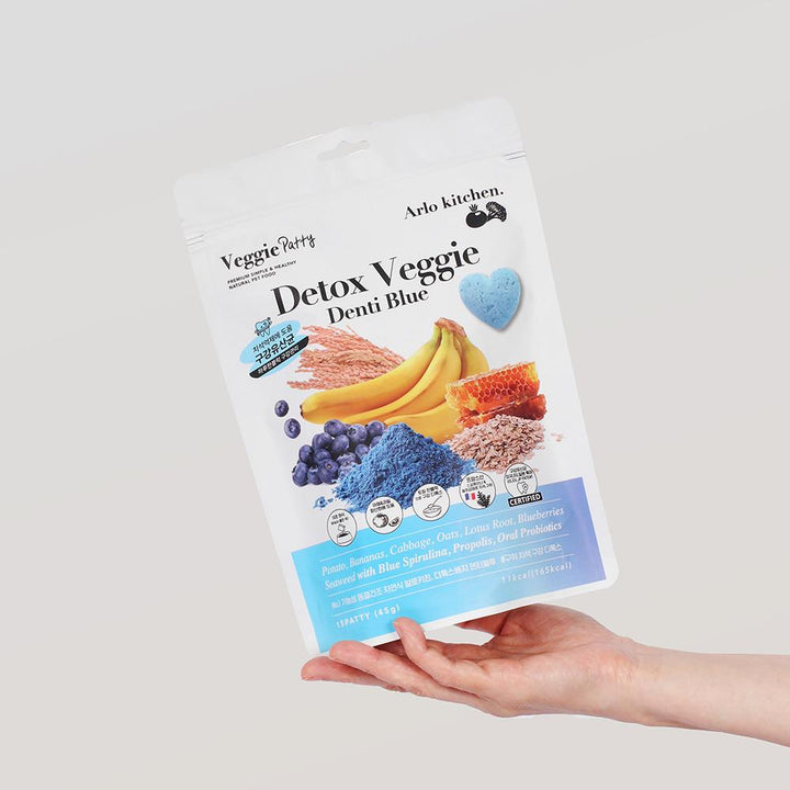 Arlo Kitchen Detox Veggie Denti Blue 15 patties