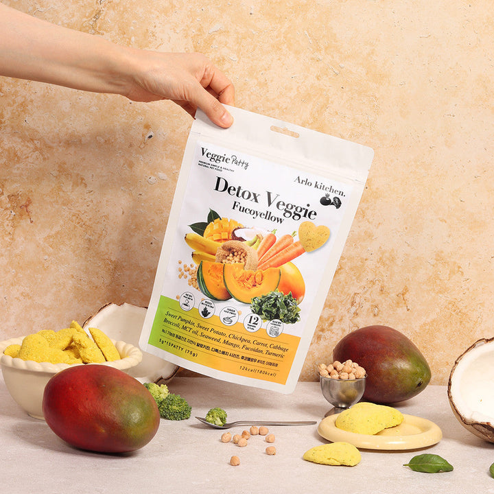 Arlo Kitchen (Korea) Detox Veggie for Dogs, 15 pcs - Detox Veggie, Purple, Yellow, White, Red, JEJU, Blue