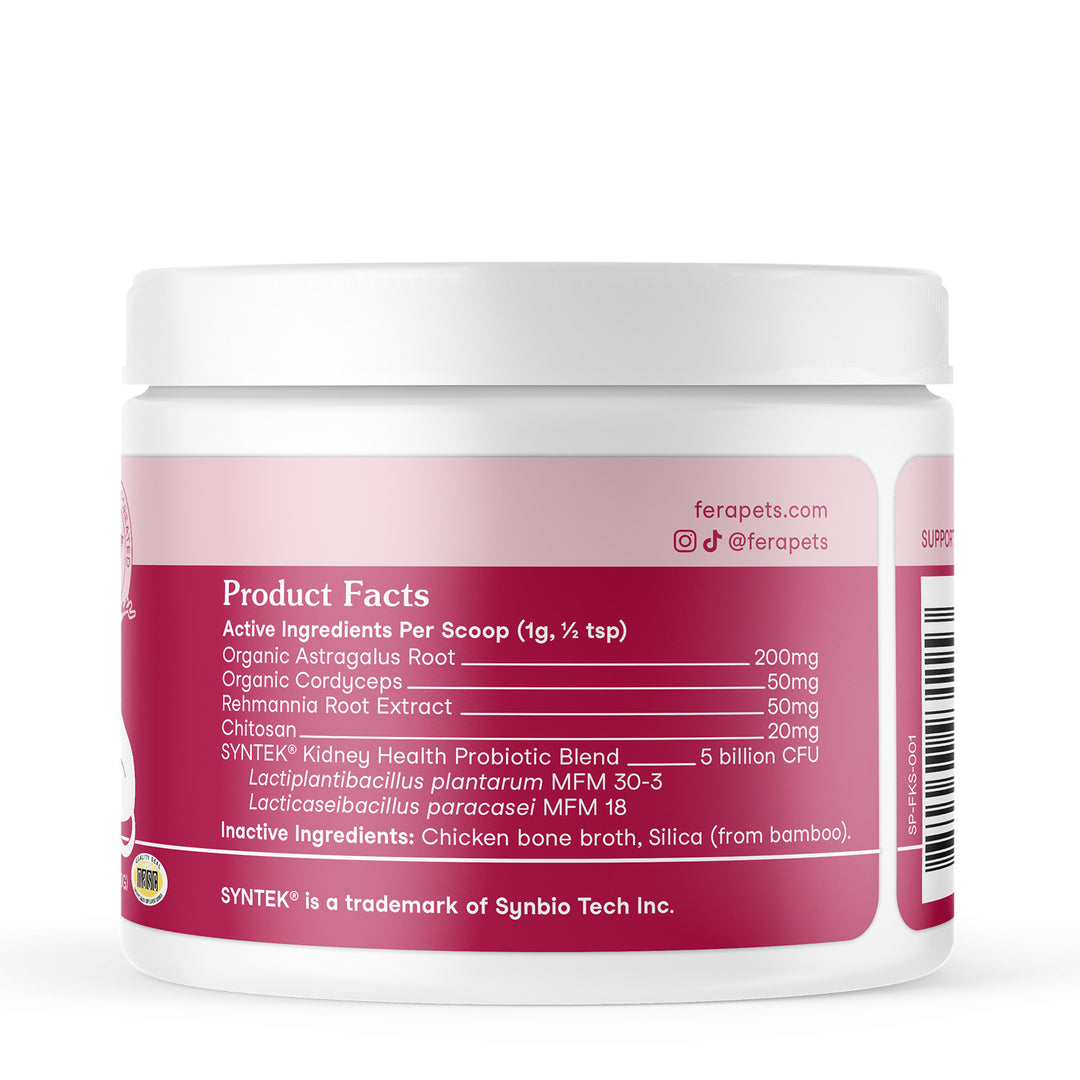 [NEW!] Fera Pets Kidney Support Supplement for Cats (60g)
