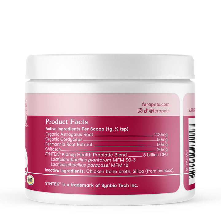 [NEW!] Fera Pets Kidney Support Supplement for Cats (60g)