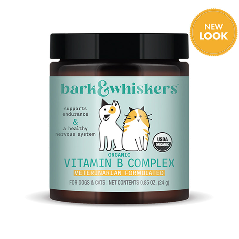Dr. Mercola | Bark & Whiskers™ Organic Vitamin B Complex for Dogs & Cats (24g)