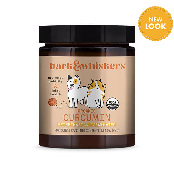 Dr. Mercola | Bark & Whiskers™ Organic Curcumin for Dogs & Cats (75g)