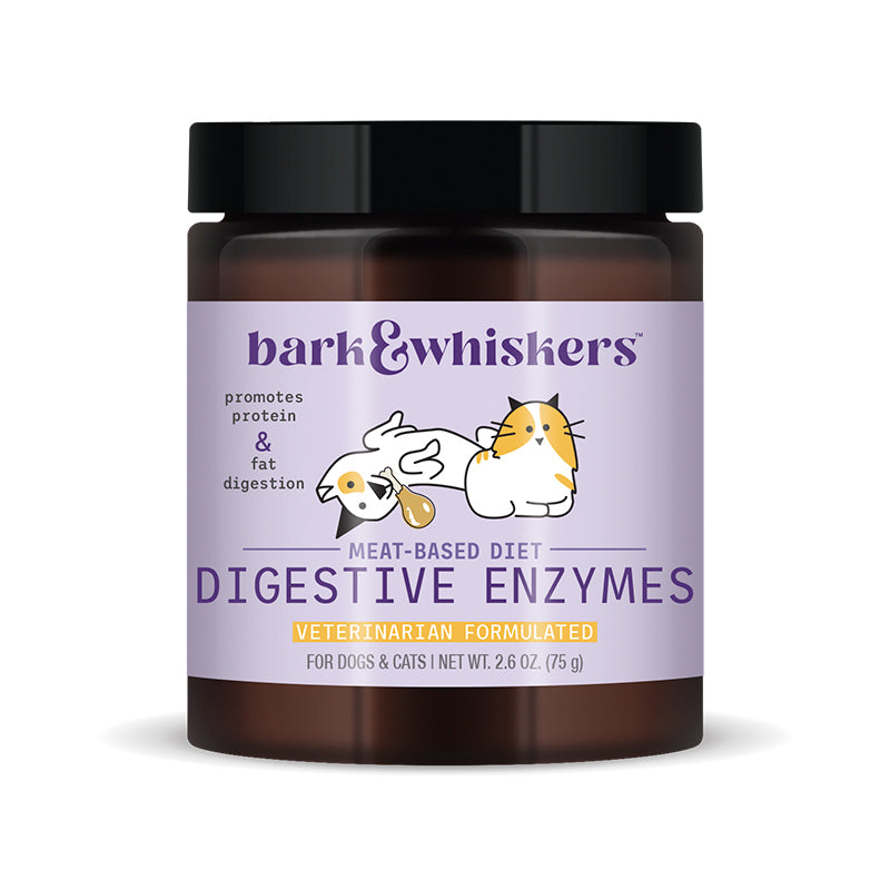 Dr. Mercola | Bark & Whiskers™ Digestive Enzymes for Cats & Dogs (2 Diet Types)
