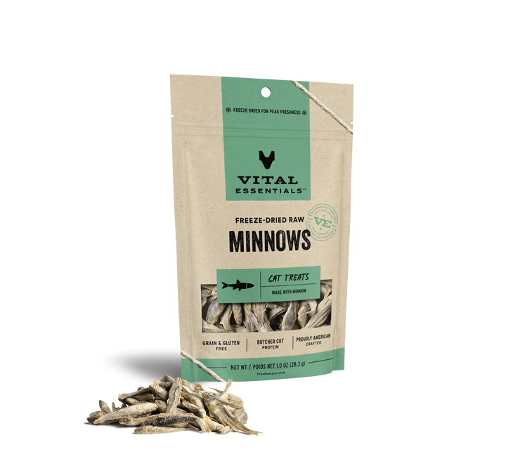 Vital Essentials® Freeze-Dried Raw Minnows Cat Treats, 1.0 oz