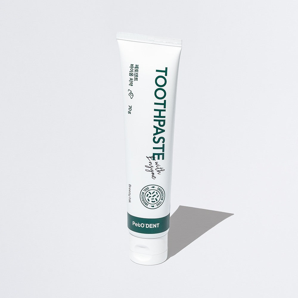 PetO'DENT Biome Toothpaste 70g - Probiotic-infused daily toothpaste for dogs & cats