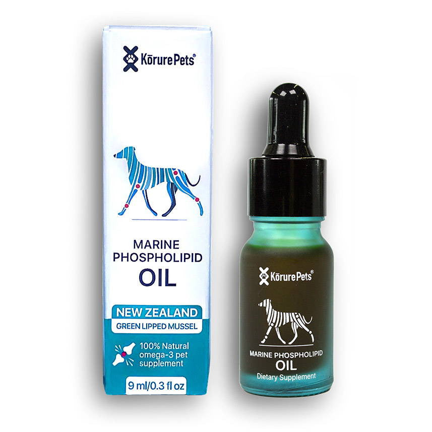 Kōrure Pets Dog Marine Phospholipid Oil (Joint Health)  - 9ml Oil