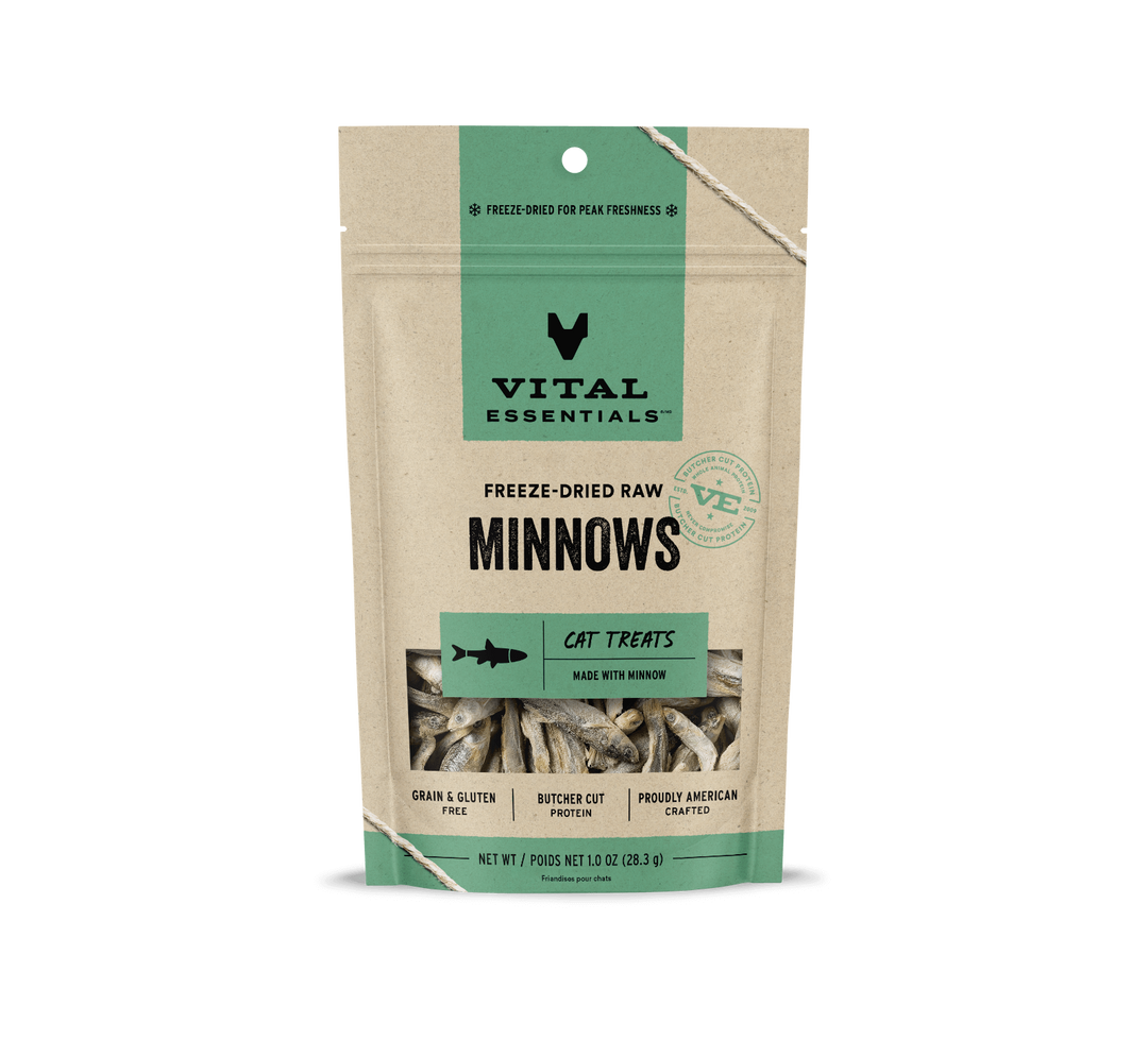 Vital Essentials® Freeze-Dried Raw Minnows Cat Treats, 1.0 oz