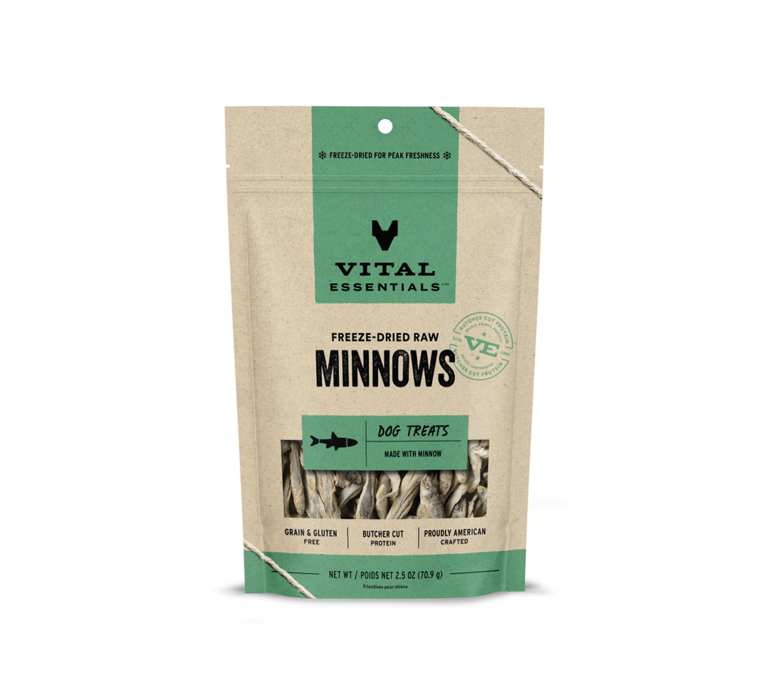 Vital Essentials® Freeze-Dried Minnows Dog Treats 1oz / 2.5oz