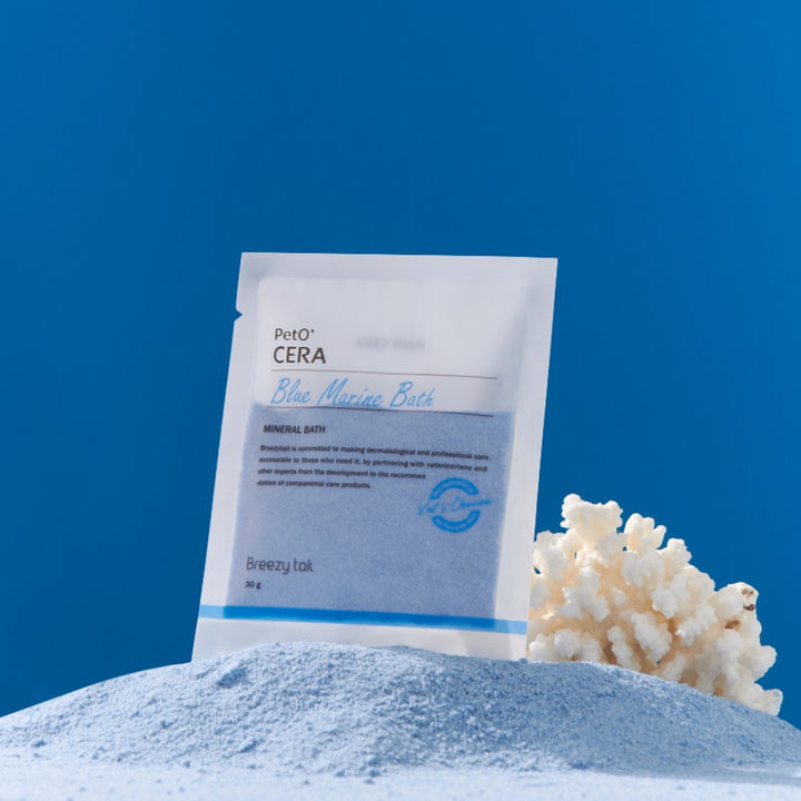 PetOCERA Spa Collection 30g - Hot Spring Bath, Rose, Marine Blue
